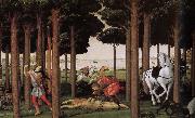 Sandro Botticelli Follow up sections of the story Germany oil painting artist